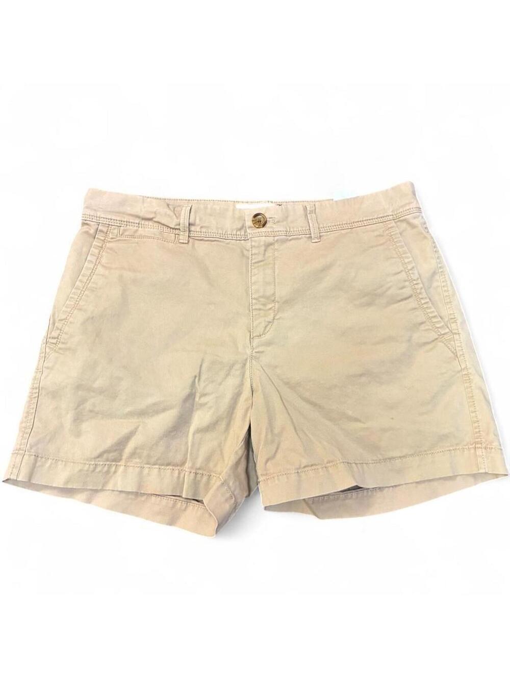 Banana Republic Women's Tan and Cream Shorts